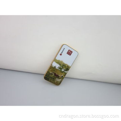 Ultra Slim Power Banks with 3,600mAh Capacity, Different Type Painting, Multi-colors